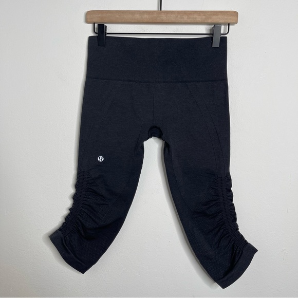 Lululemon Flow & Go Crop Seamless Leggings Size 4 - Picture 7 of 14